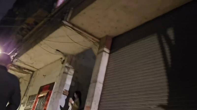 珠海夏湾市场美食街，往富华里方